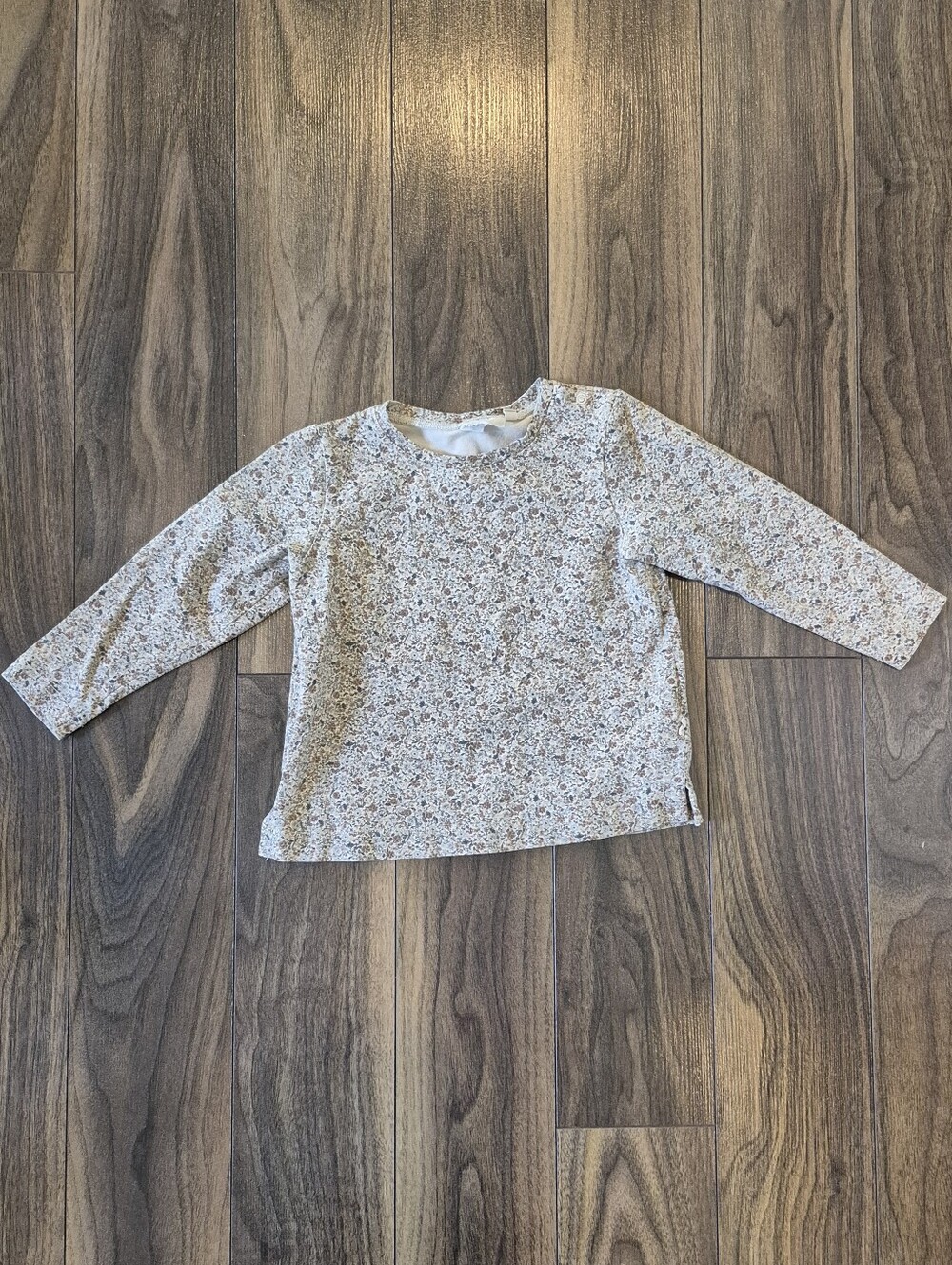 WHEAT Floral Top